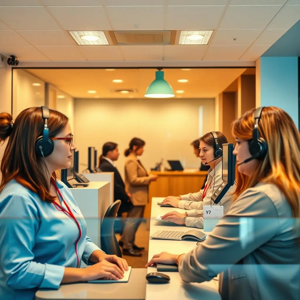 Attentive staff interacting with customers in customer service center,showing that the high service quality of NSFW Video Face Swapper. Attentive staff interacting with customers in customer service center,showing that the high service quality of NSFW Video Face Swapper.