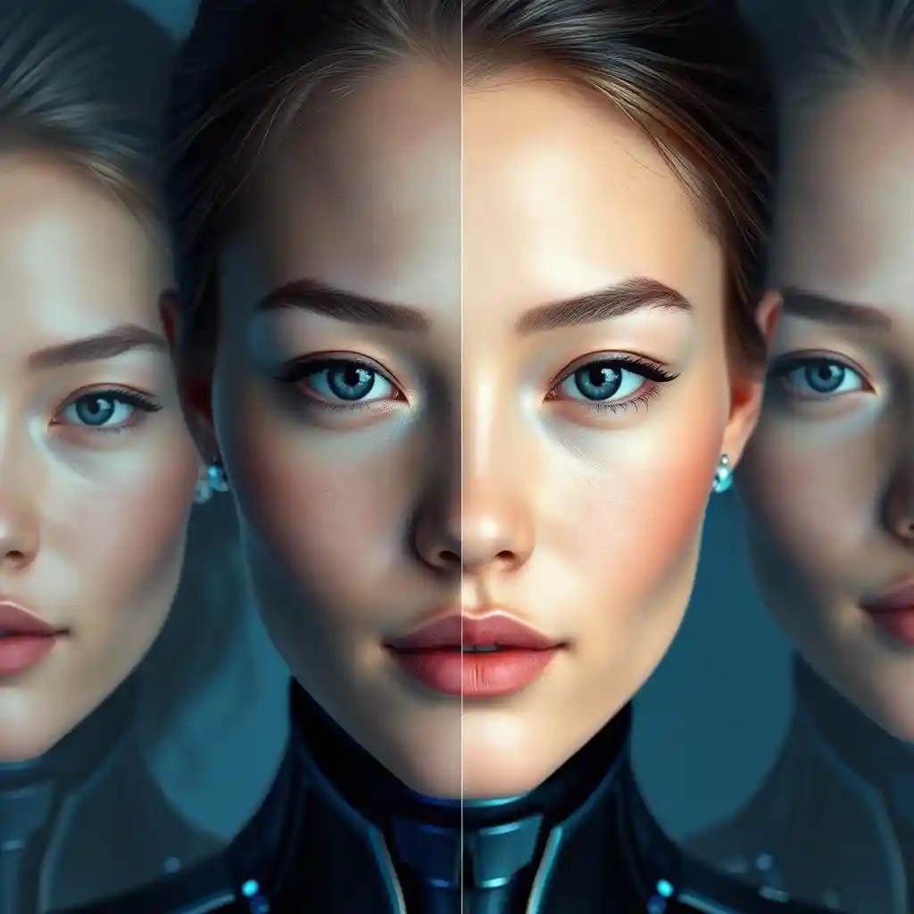 A seamless face-swapping process. It has smooth transitions between the faces,and the skin texture is natural. A seamless face-swapping process. It has smooth transitions between the faces,and the skin texture is natural.