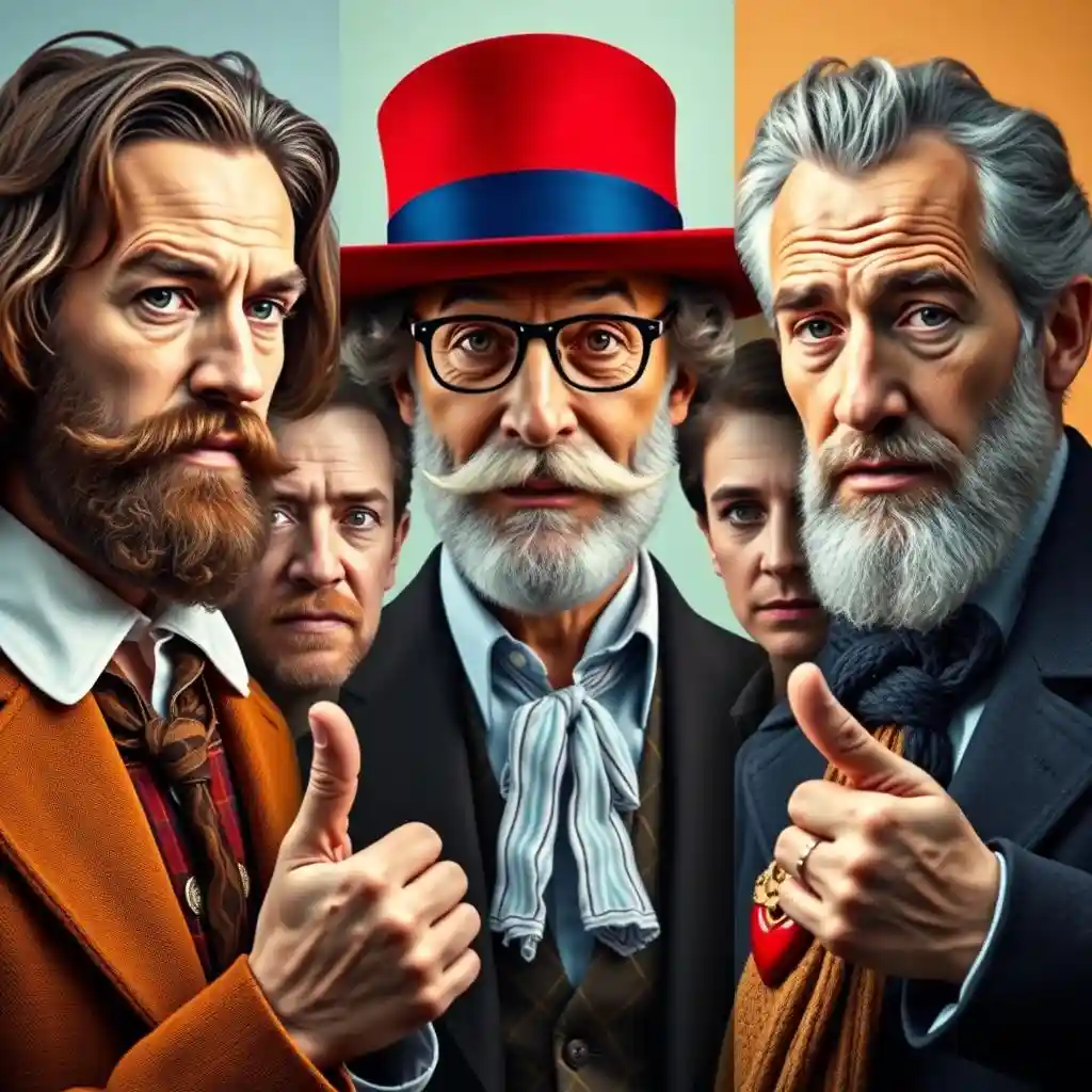 Swap faces with historical figures in vibrant, eye-catching colors Swap faces with historical figures in vibrant, eye-catching colors