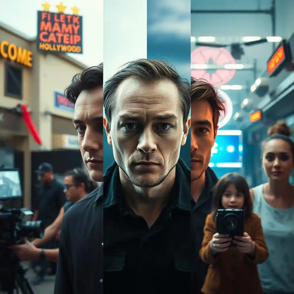 Show various environments (Hollywood, sci-fi, and everyday),reflecting the NSFW face swapper's ability to change faces in multiple scenes. Show various environments (Hollywood, sci-fi, and everyday),reflecting the NSFW face swapper's ability to change faces in multiple scenes.